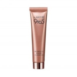 Lakme 9 to 5 Weightless Mousse Foundation, (03 Beige Caramel) 25g