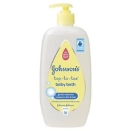Johnsons Top to Toe Baby Bath - Gently Cleanses Newborn Skin & Hair