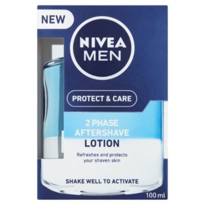 Men Protect &Amp; Care 2 Phase Aftershave Lotion - Refreshes &Amp;
