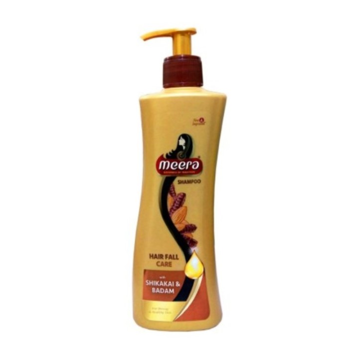 Meera Hair Fall Care Shampoo - with Shikakai &Amp; Badam, for Strong