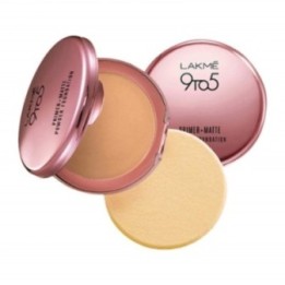 Lakme 9 to 5 Primer+matte Powder Foundation, (02 Rose Silk) 9g