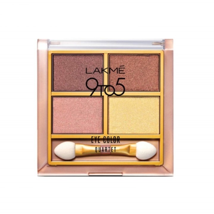 Lakme 9 to 5 Eye Color Quartet, (Desert Rose) 7g