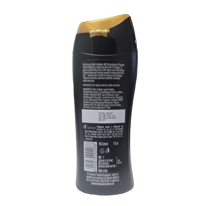 Chik Protein Therapy Shampoo Sstrong & Black 2X Stronger with Black