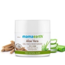 Mamaearth Aloe Vera & Ashwagandha Glowing Face Moisturizer (100ml)
