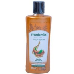 Medimix Ayurvedic Sandal with Eladi Oil Body Wash - for Clear &Amp;