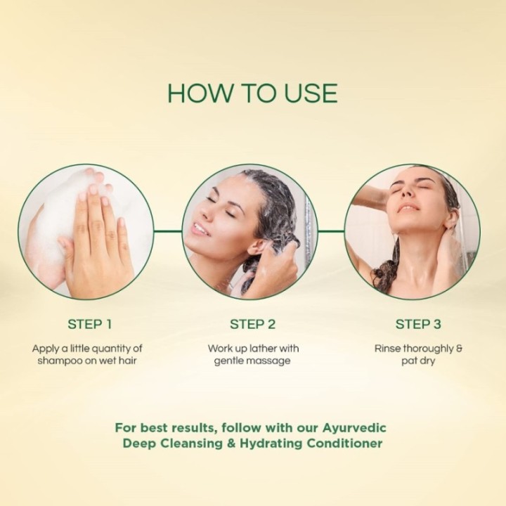Medimix Ayurvedic Deep Cleansing & Hydrating Shampoo - for Clean