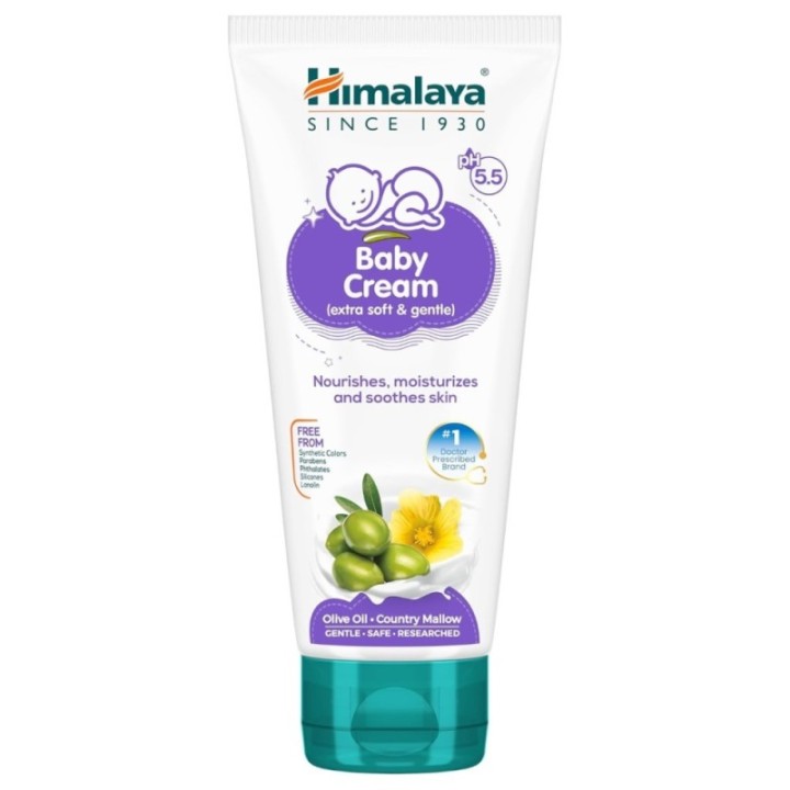 Himalaya Baby Cream - Extra Soft & Gentle, with Olive Oil & Country