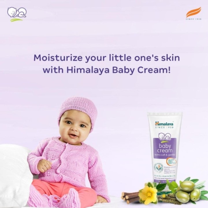 Himalaya Baby Cream - Extra Soft & Gentle, with Olive Oil & Country