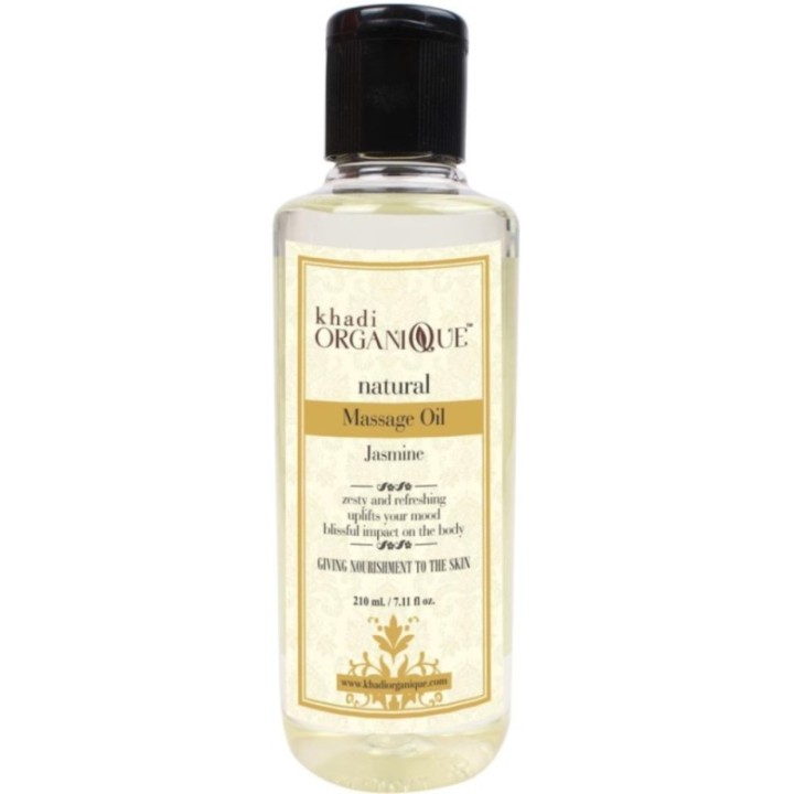 Khadi Organique Natural Jasmine Massage Oil - Gives Nourishment