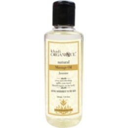 Khadi Organique Natural Jasmine Massage Oil - Gives Nourishment