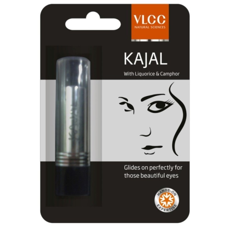 Vlcc Natural Sciences Kajal (Black) with Liquorice & Camphor 1g