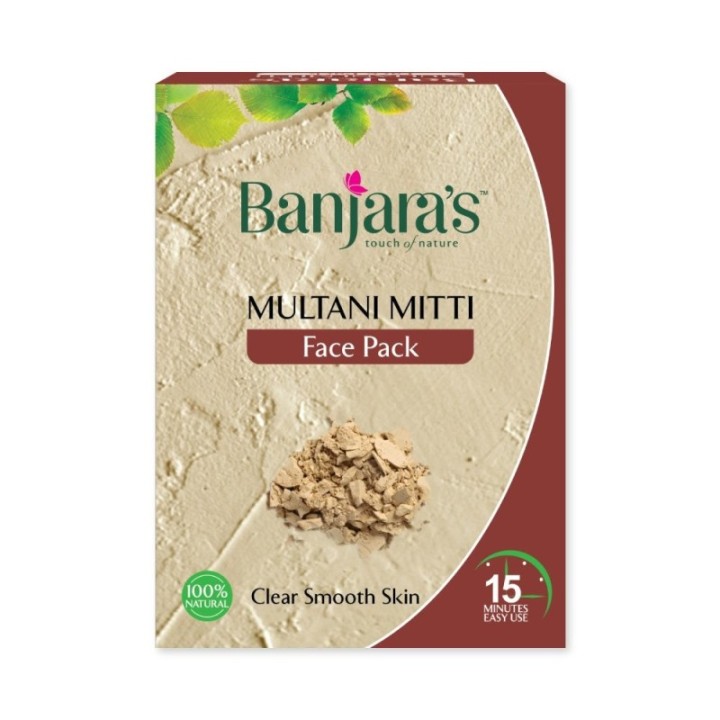 Banjara's Multani Mitti Face Pack Powder (100g)