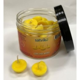 Satvik Pure Ghee Wicks, Diya Batti, Jyot Batti for Puja, Aarti