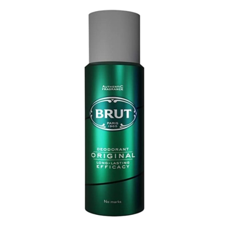 Brut Paris Original Deodorant - Long Lasting Efficacy 200ml
