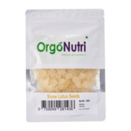 Orgonutri (Rich Collagen) Snow Lotus Seeds, Zào Jiǎo Mǐ (Xuě Lián
