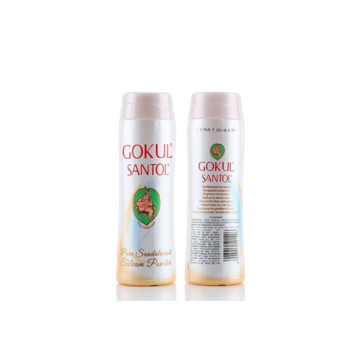 Gokul Santol Pure Sandalwood Talcum Powder 140 G