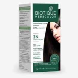 Biotique Bio Herbcolor 3N Darkest Brown, +- Conditioning Color No