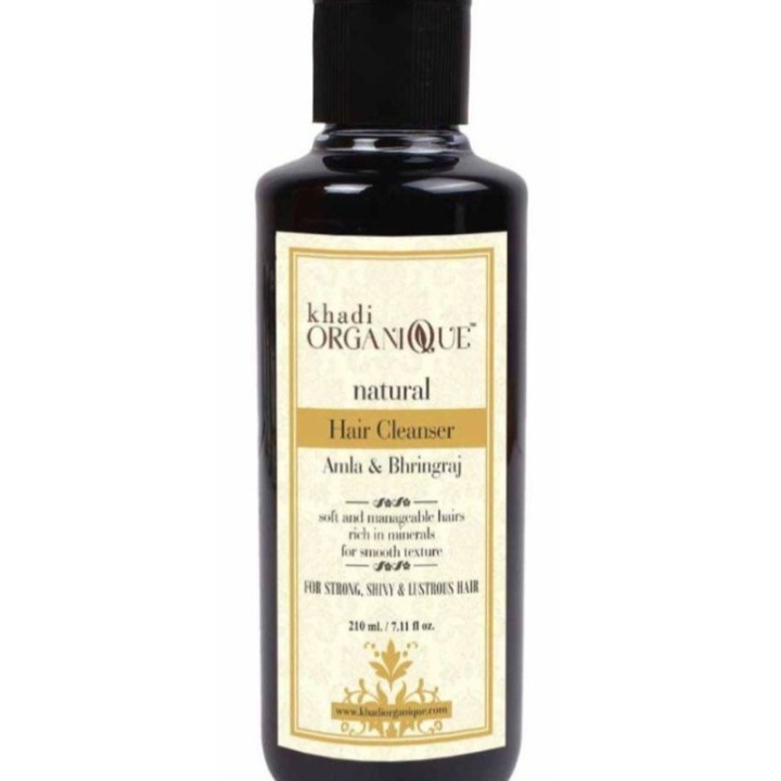 Khadi Organique Amla & Bhringraj Hair Cleanser 210ml