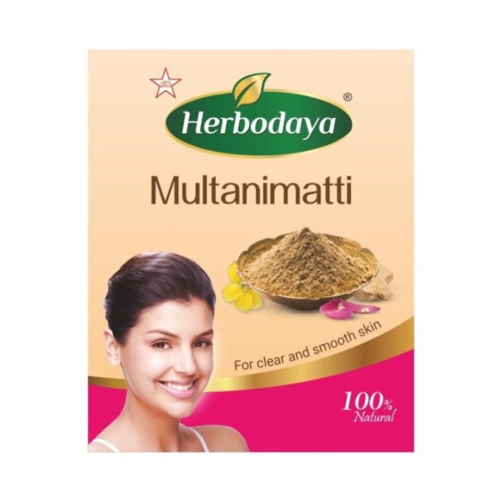 Herbodaya Multani Matti Powder, for Clear & Smooth Skin 100g