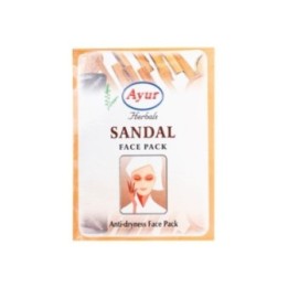 Ayur Herbals Sandal Face Pack, for Dry & Dull Skin 100g