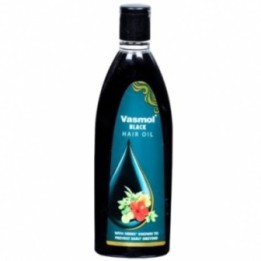 Vasmol Black Hair Oil, with Herbs Known to Prevent Early Greying 200ml