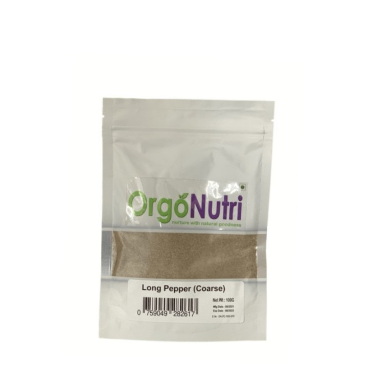 Orgonutri Medium Grind Coarse Long Pepper, Indian Long Pepper, Pipli