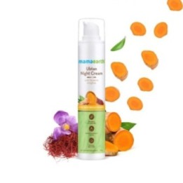 Mamaearth Ubtan Night Cream with Turmeric & Saffron (50g)
