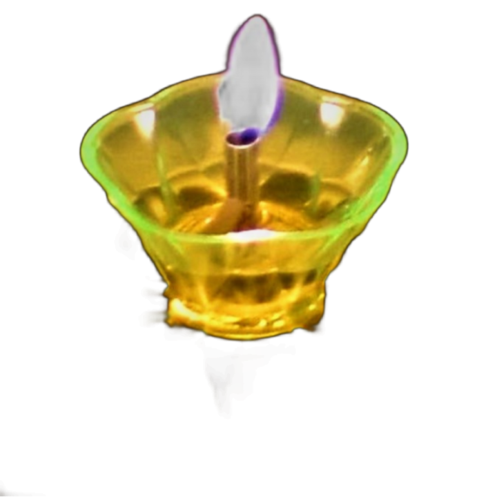 Satvik Designer Multicolour Floating Reflection Acrylic Diyas
