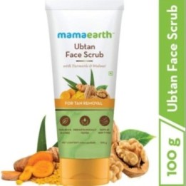 Mamaearth Ubtan Tan Removal Face Scrub 100g
