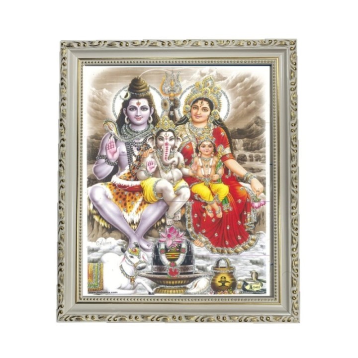 Satvik Lord Shiva, Mata Parvati, Lord Karthik & Lord Ganesha Designer