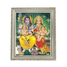 Satvik Lord Shiva, Mata Parvati, Lord Karthik & Lord Ganesha Designer