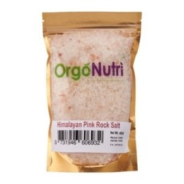 Orgonutri Coarse Himalayan Pink Rock Salt, the Purest Salt 400g