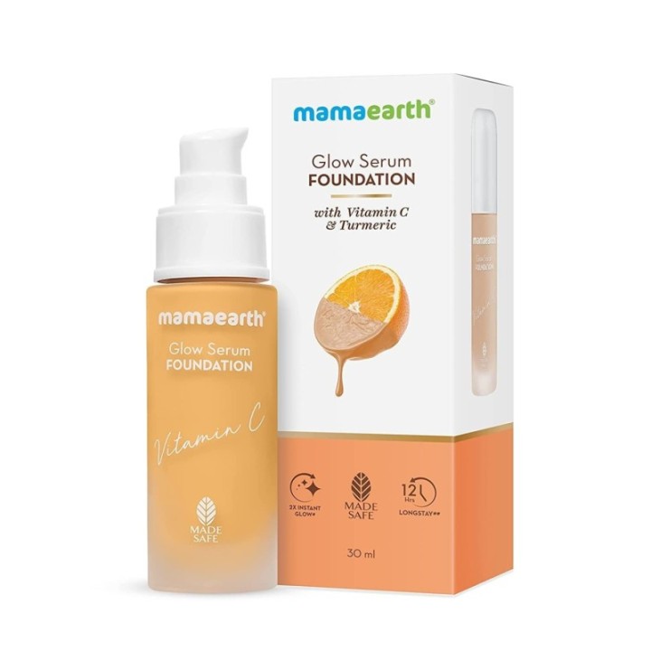 Mamaearth Glow Serum Foundation 30ml