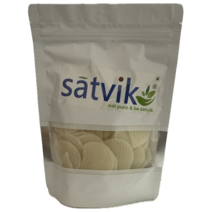 Satvik Wavy Potato Pellets - Ready to Fry Potato Chips 100g