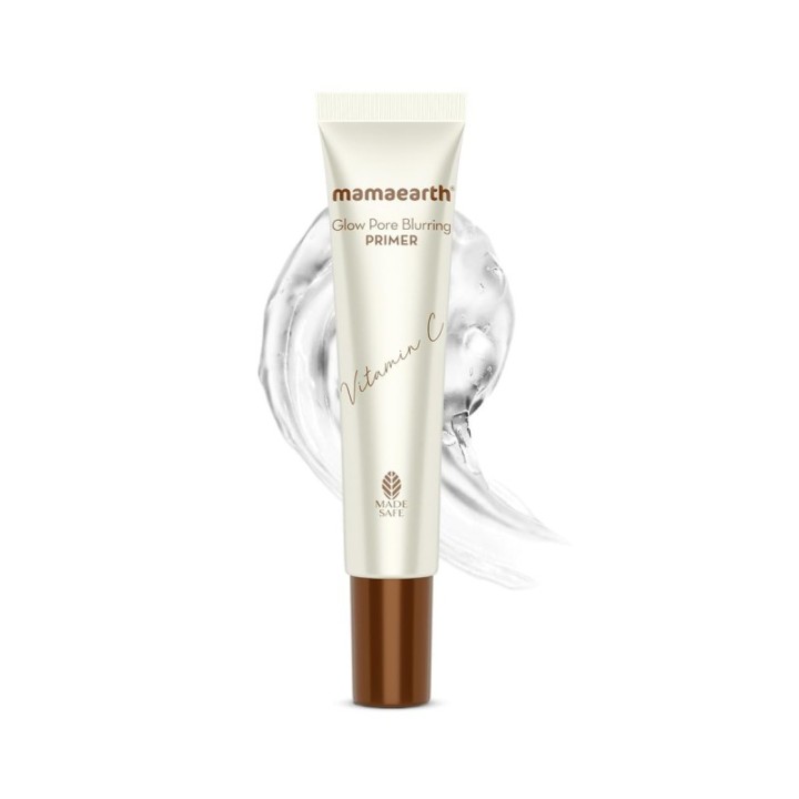 Mamaearth Glow Pore Blurring Primer with Vitamin C (25g)