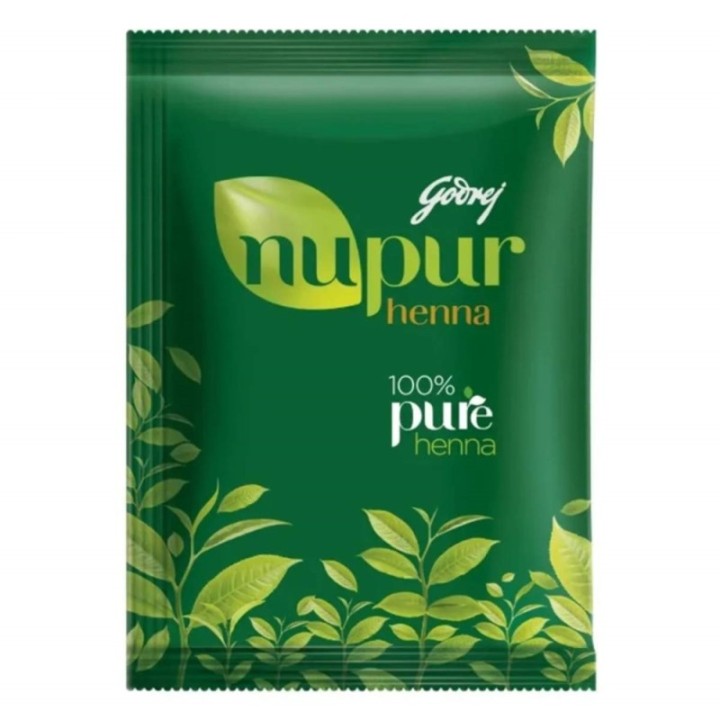 Godrej Nupur Henna, 100% Natural Henna with Goodness of Herbs