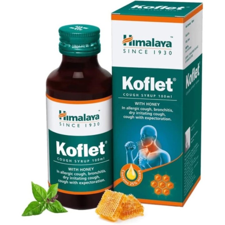 Himalaya Koflet-Sf Linctus, (Sugar Free), Useful in Allergic Cough