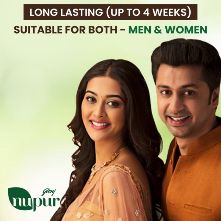 Godrej Nupur Henna, 100% Natural Henna with Goodness of Herbs