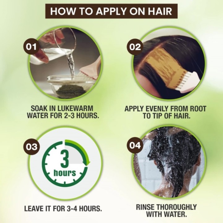 Godrej Nupur Henna, 100% Natural Henna with Goodness of Herbs