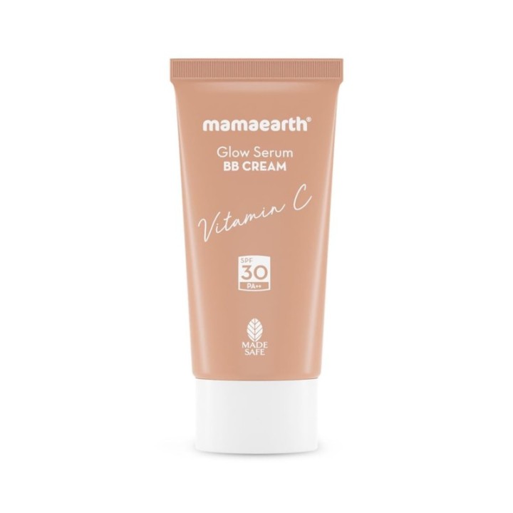 Mamaearth Glow Serum BB Cream SPF 30 - Vitamin C & Turmeric (25g)