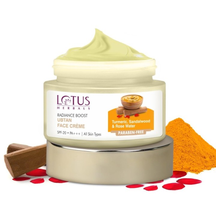 Lotus Radiance Boost Ubtan Face Cream 50g