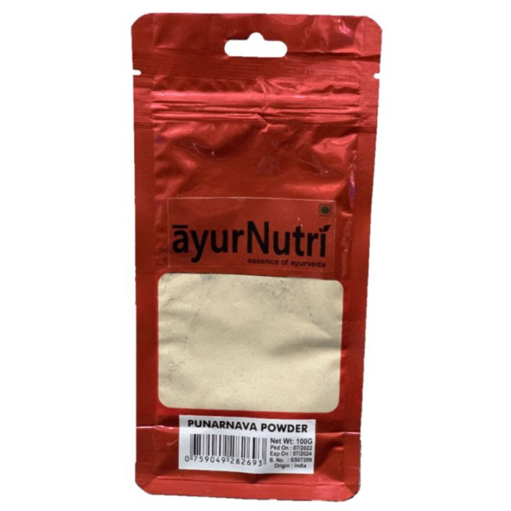 Ayurnutri Punarnava Leaves Powder (Hogweed, Mookirattai Leaves