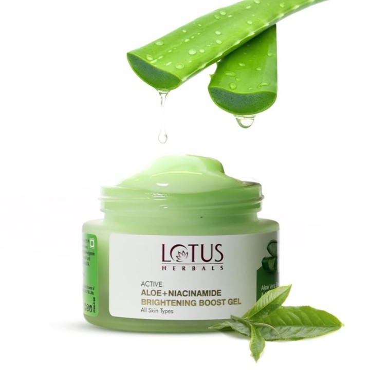 Lotus Herbals Active Aloe + Niacinamide Brightening Gel (50ml)