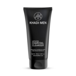Khadi Men Activated Charcoal Cleanser - Balances Skin PH, Neutralizes