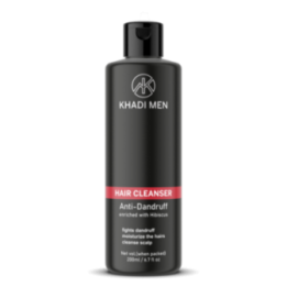 Khadi Men Anti-Dandruff Hair Cleanser - Enriched with Hibiscus
