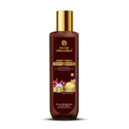 Khadi Organique Onion Ginger Hair Cleanser - Fights Lice Infestation