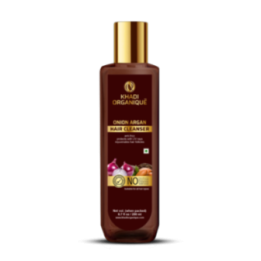 Khadi Organique Onion Argan Hair Cleanser - Anti-Frizz, Protects
