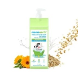 Mamaearth Milky Soft Body Wash for Babies - with Oats, Milk