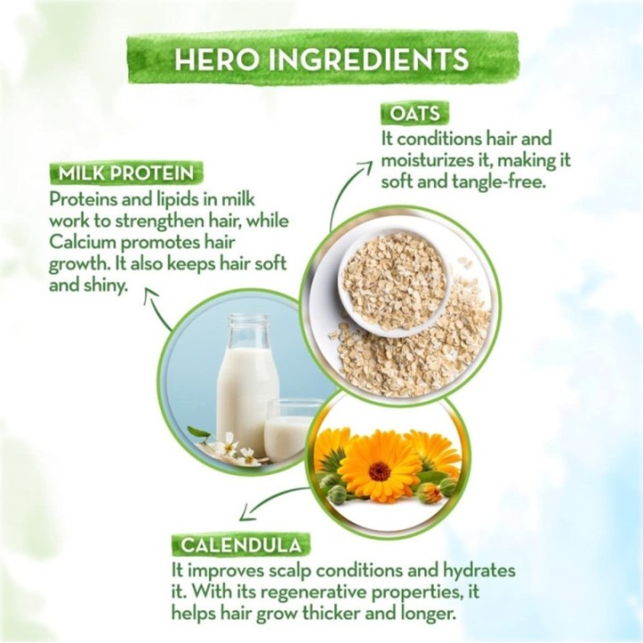 Mamaearth Milky Soft Shampoo for Babies - with Oats, Milk & Calendula