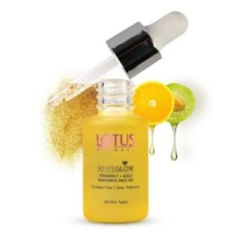 Lotus Herbals Whiteglow Vitamin C And Gold Radiance Face Oil (15ml)